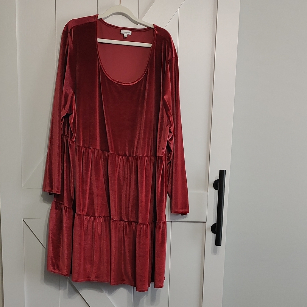 Love, Fire Deep Red Velvet Apparel